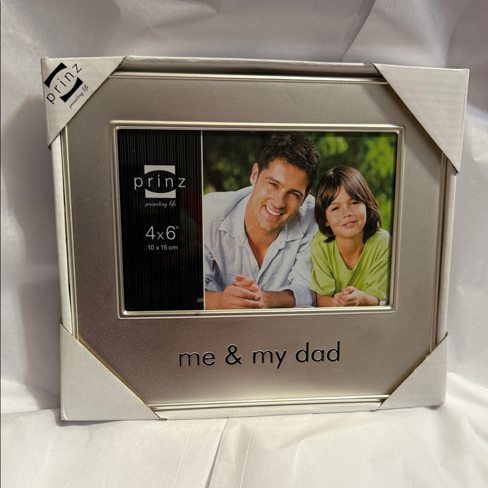 Prinz Silver Photo Frame 4x6